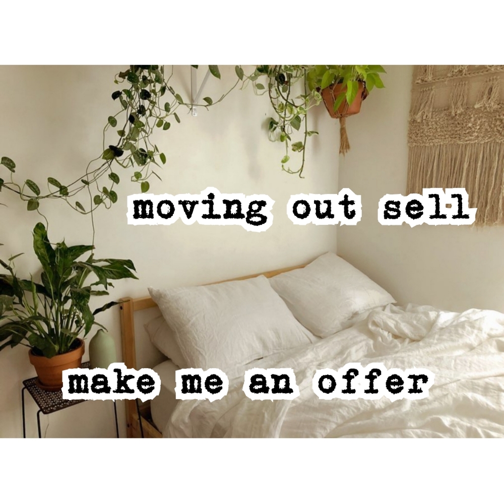 Moving out sale